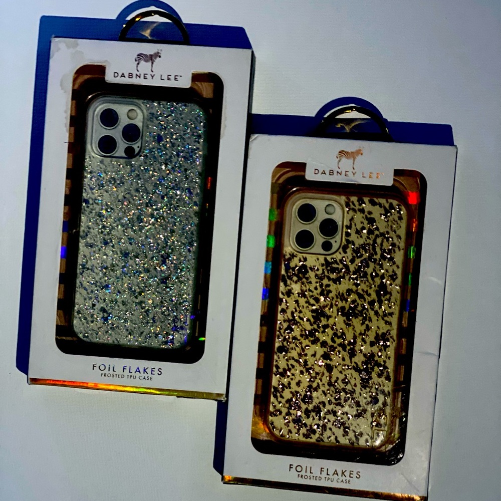 Protective Case Compatible iPhone 6.1" Case Foil Flakes